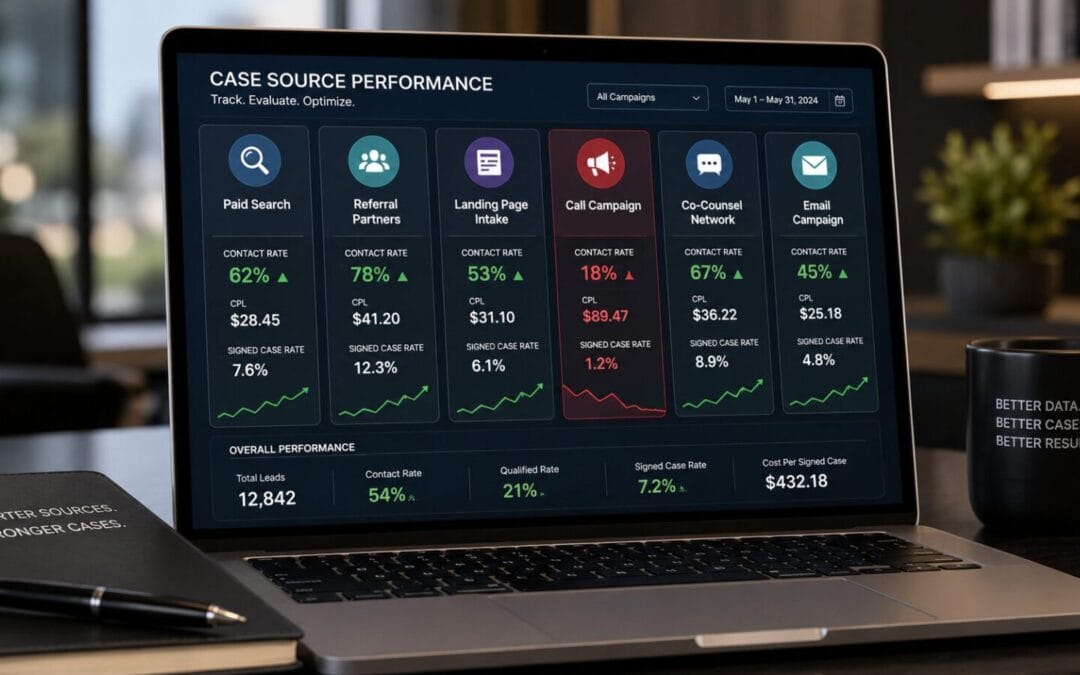 How Law Firms Can Spot Underperforming Case Sources Before They Waste Budget 